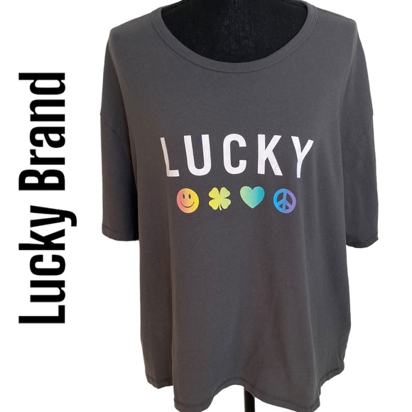 Lucky Brand Tops - Super soft & comfy LUCKY tee, Size XXL